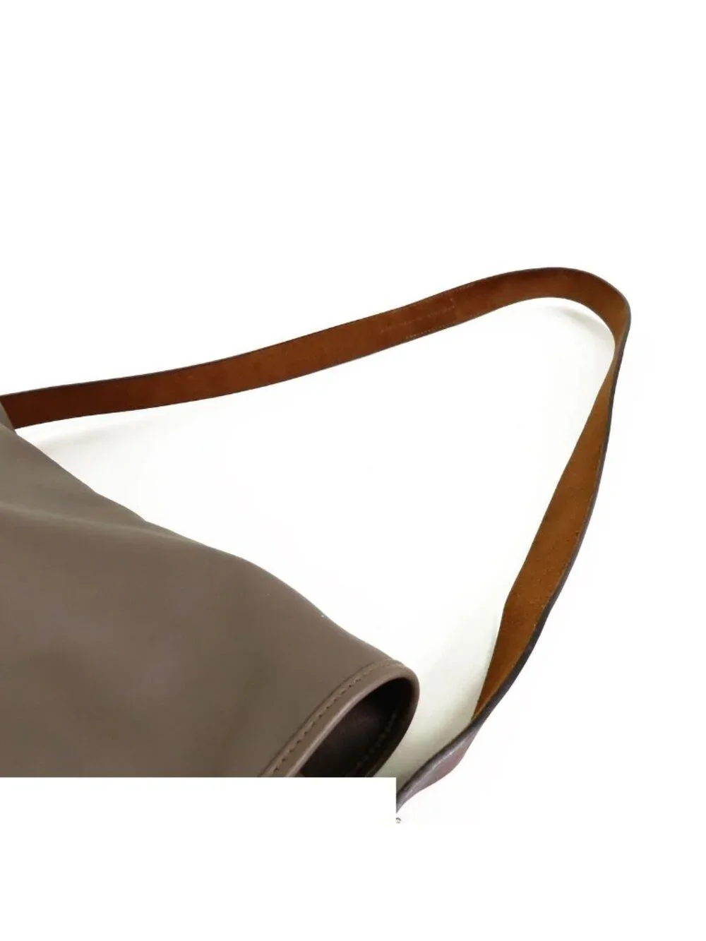 Hermes Barda 43 Gray Silver Sikkim Messengerbag Shoulder Bag